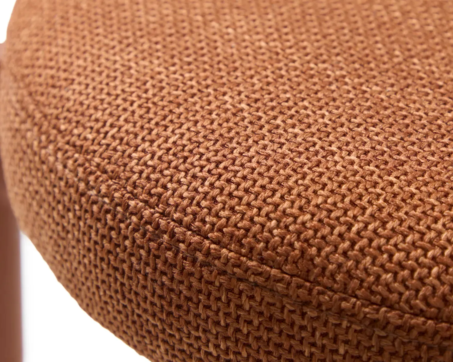 Stołek - taboret okrągły PELICAN metalowy ceglasty - UN_54590003