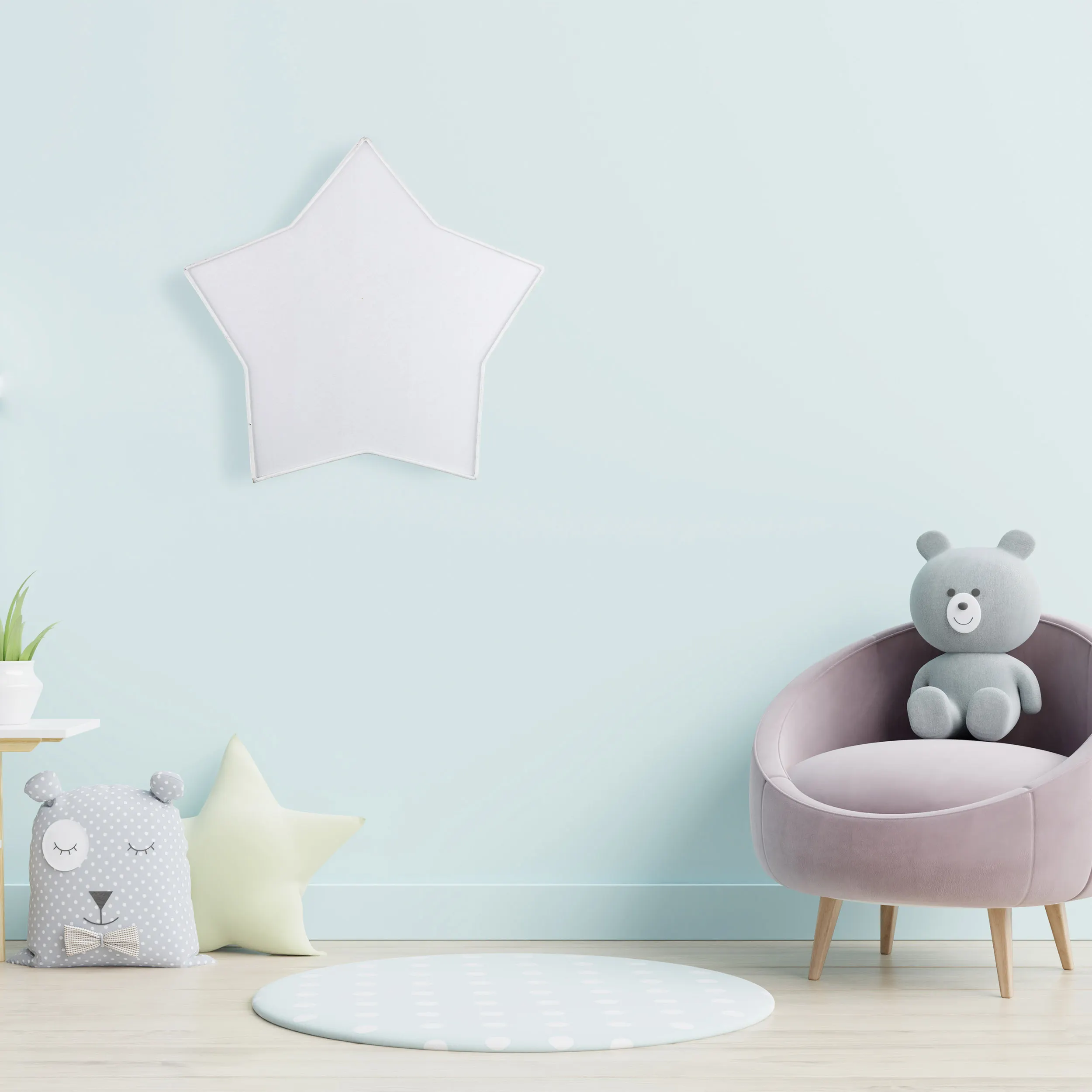 Lampa sufitowa STAR biała w kształcie gwiazdy 45x43x13cm - TK_4514