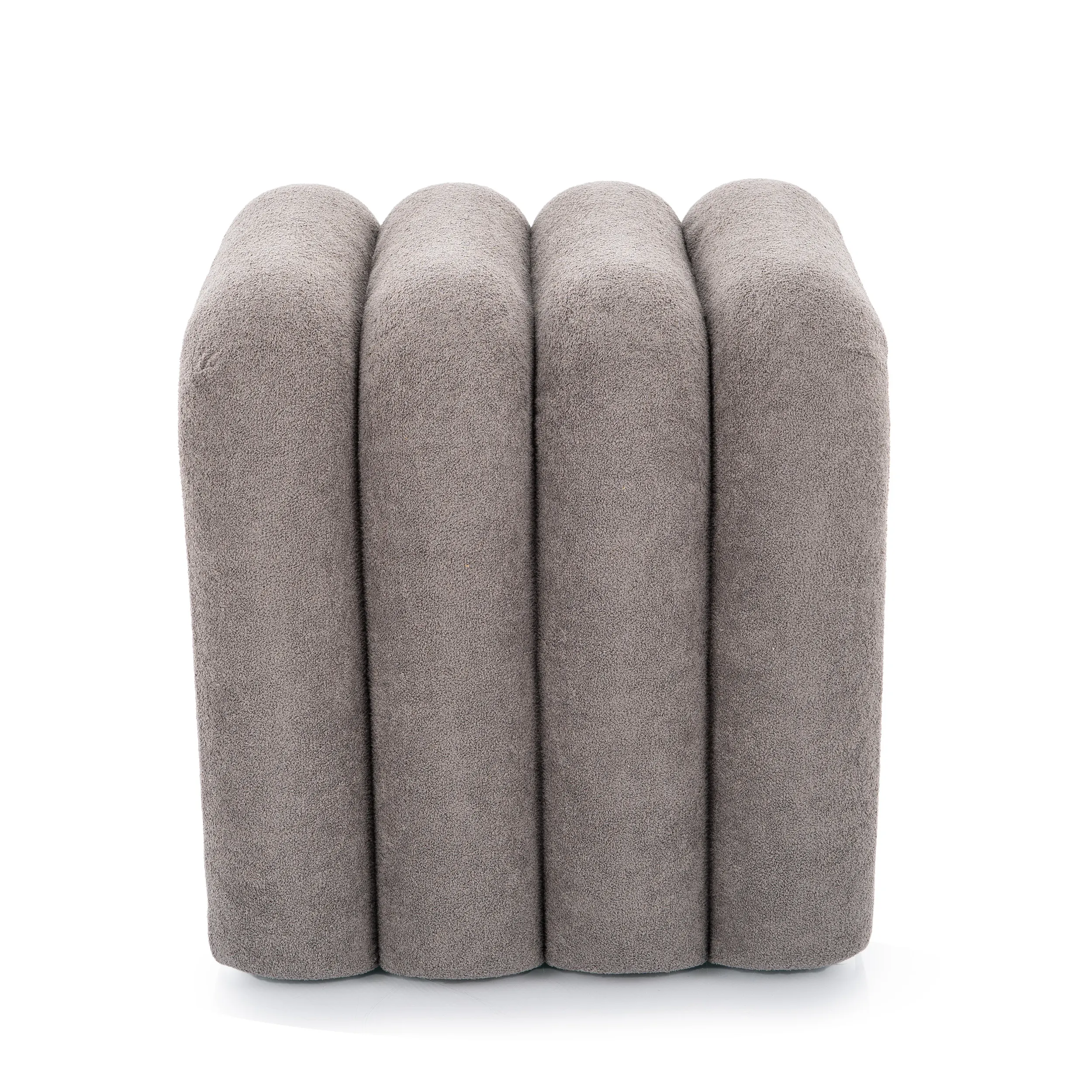 Puf TICA 40x38x40 szary - TICASZ