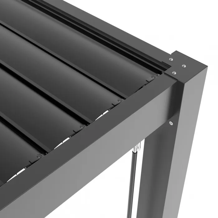 image ramps, slats, metal frame, gray, industrial-inspired