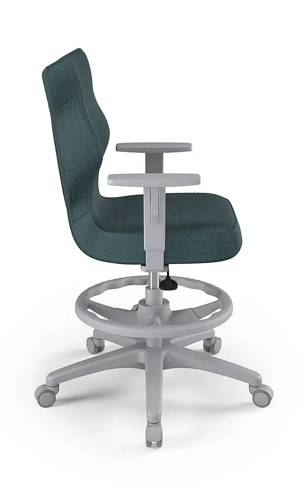 Krzesło młodzieżowe Duo szary Monolith 06 rozmiar 6 WK+P - CD-D-6-D-E-MT06