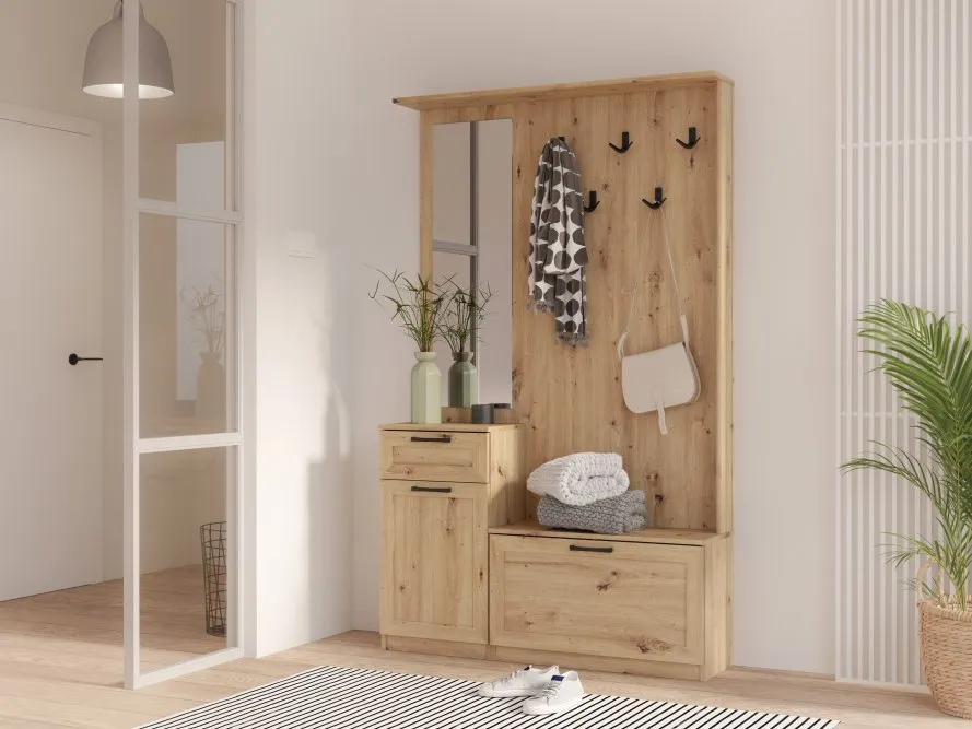 Przedpokój NIKO Dąb Artisan NIKD041-D78 FORTE — zdjęcie 3