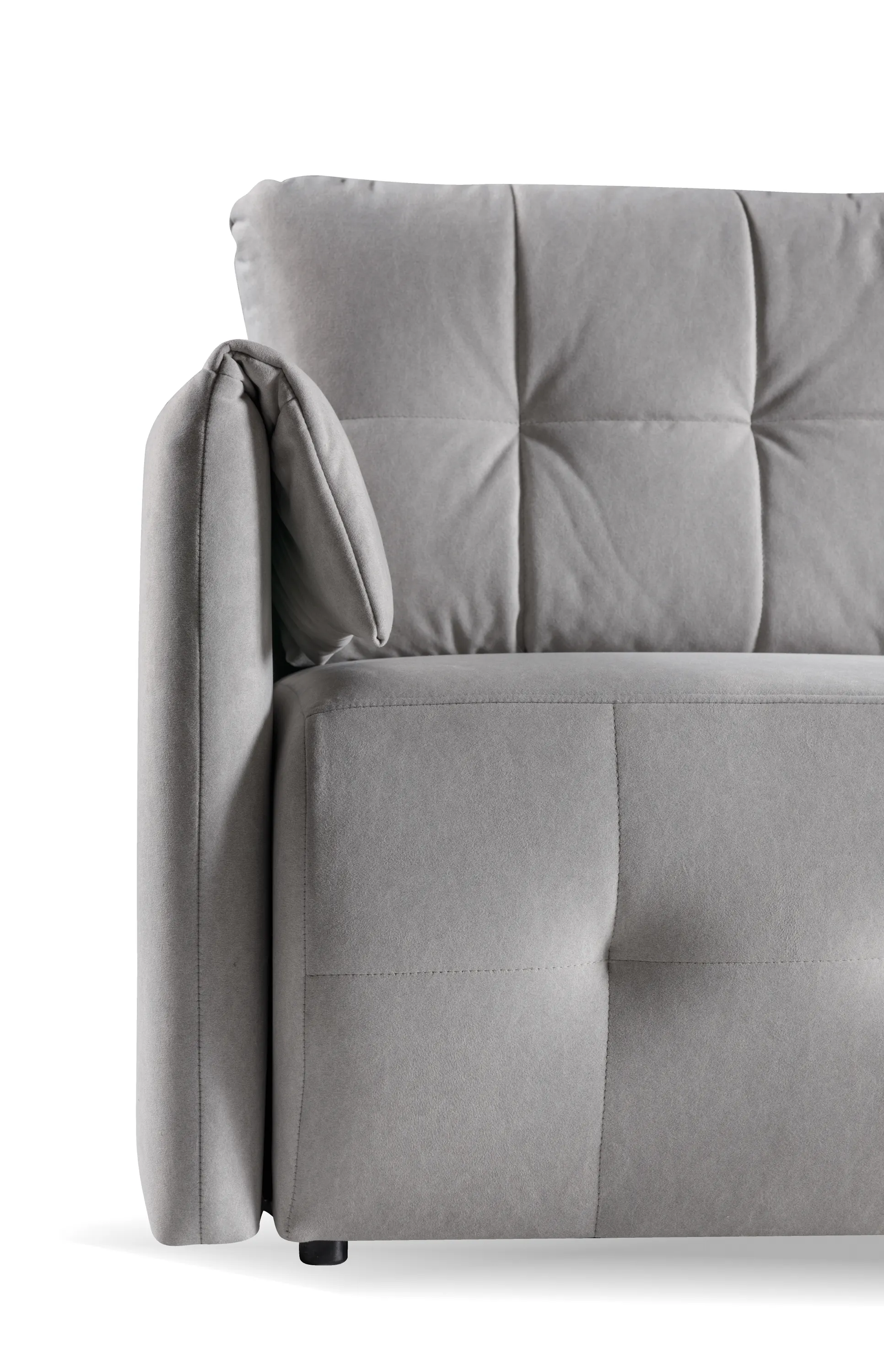 Sofa z funkcją spania Cruzzo Castel 80 szara