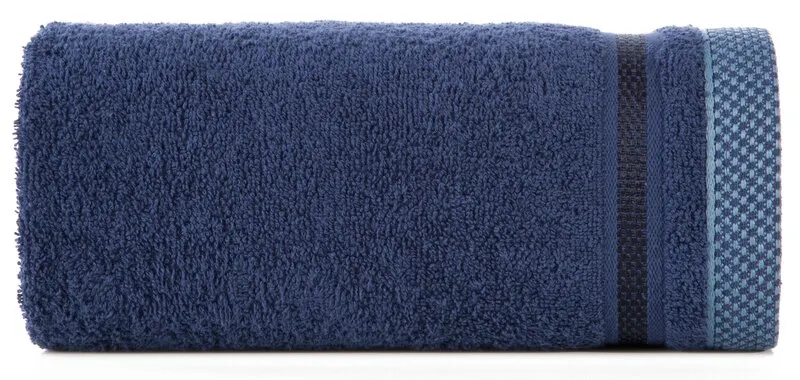 RĘCZNIK ABBIE (10) 40 X 60 CM GRANATOWY