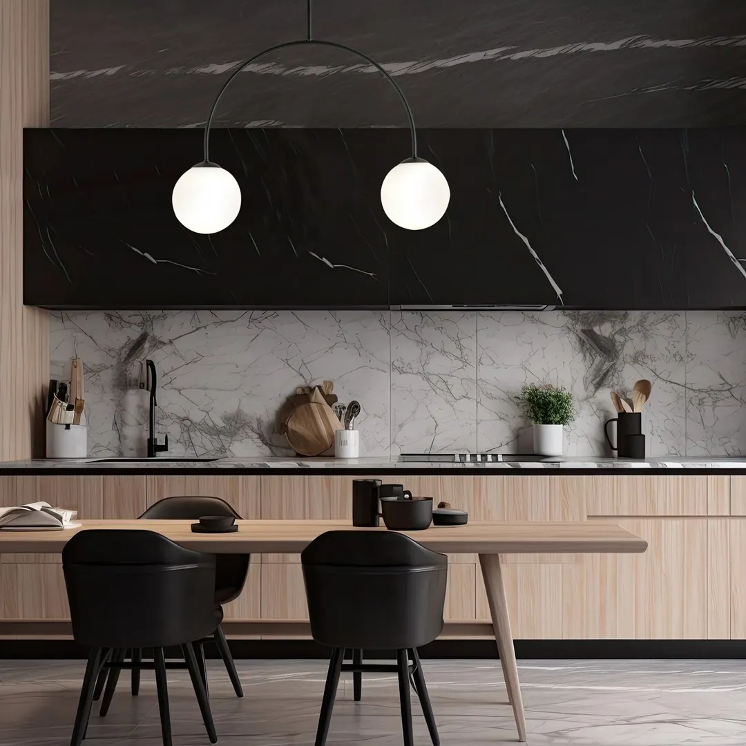 Żyrandol ARCHI Czarny 1288/2 - 1288/2