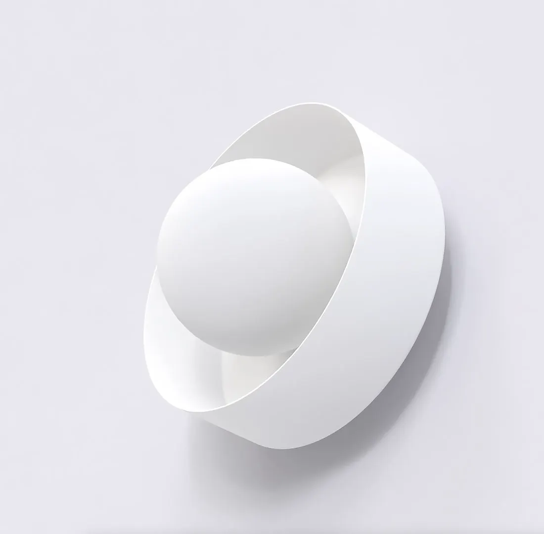 Kinkiet metalowy LULU K1 biały