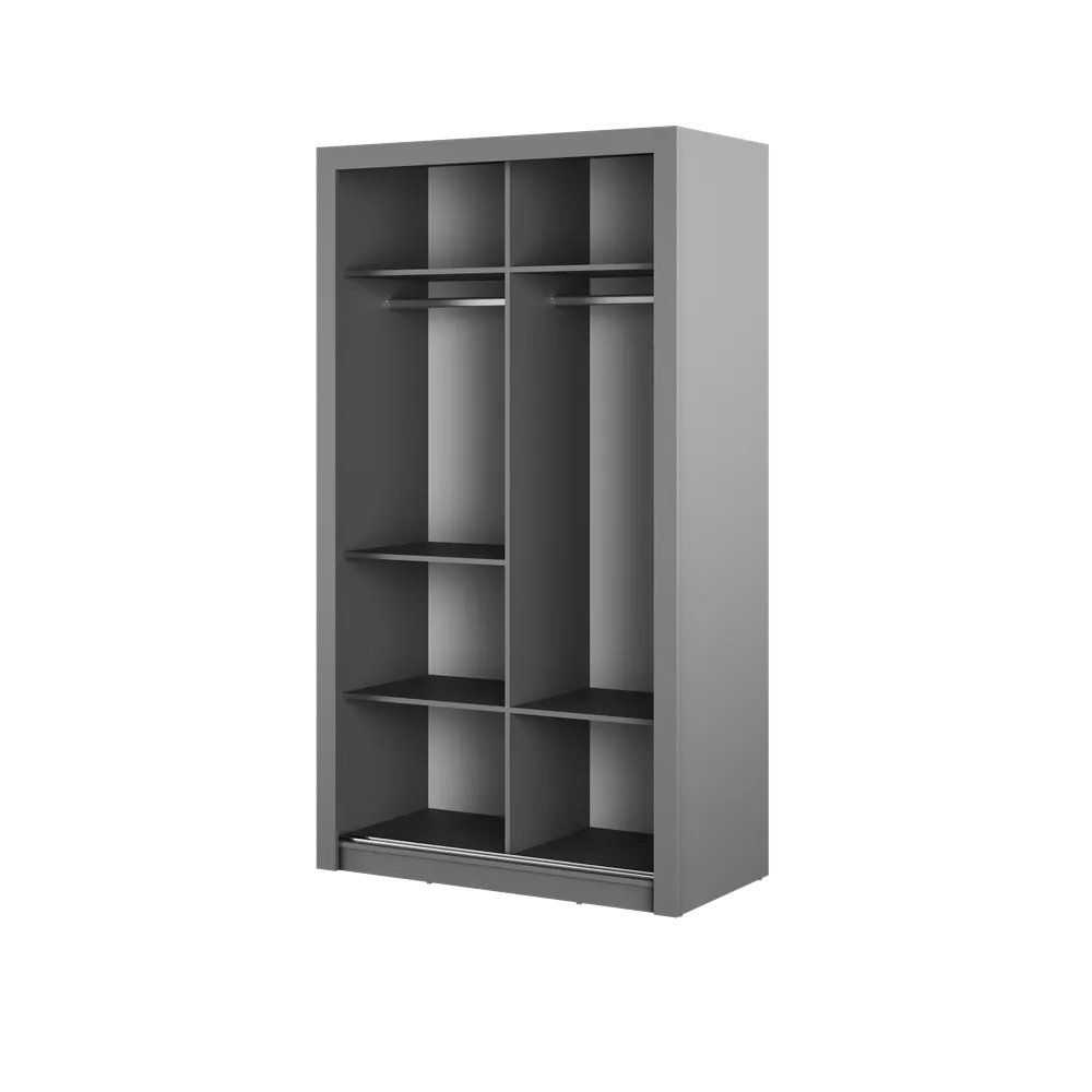 Szafa 2-drzwiowa ARTI AR-19 120cm szara - AR19S