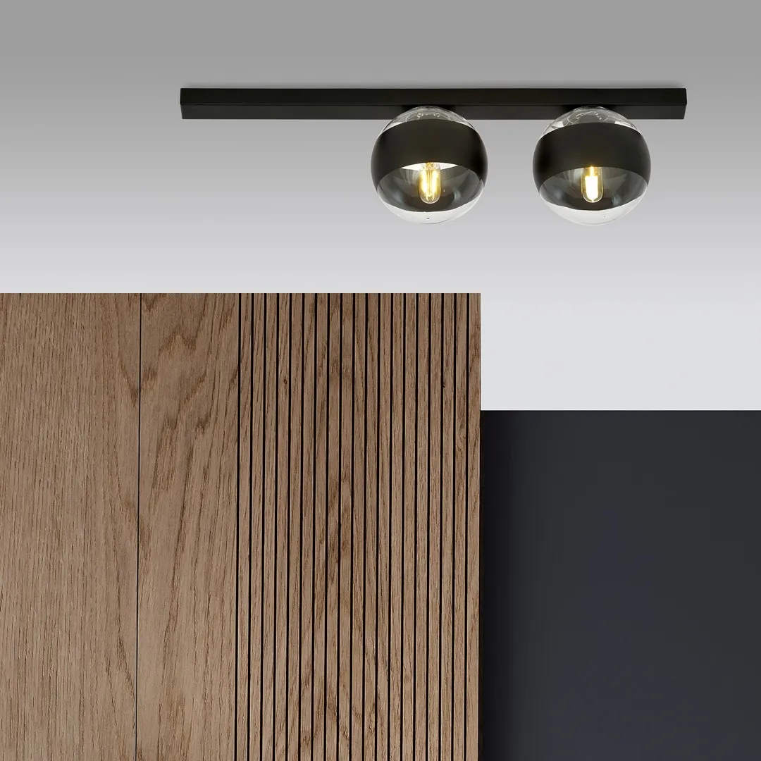 Lampa sufitowa FIT Czarny 1123/2 - 1123/2