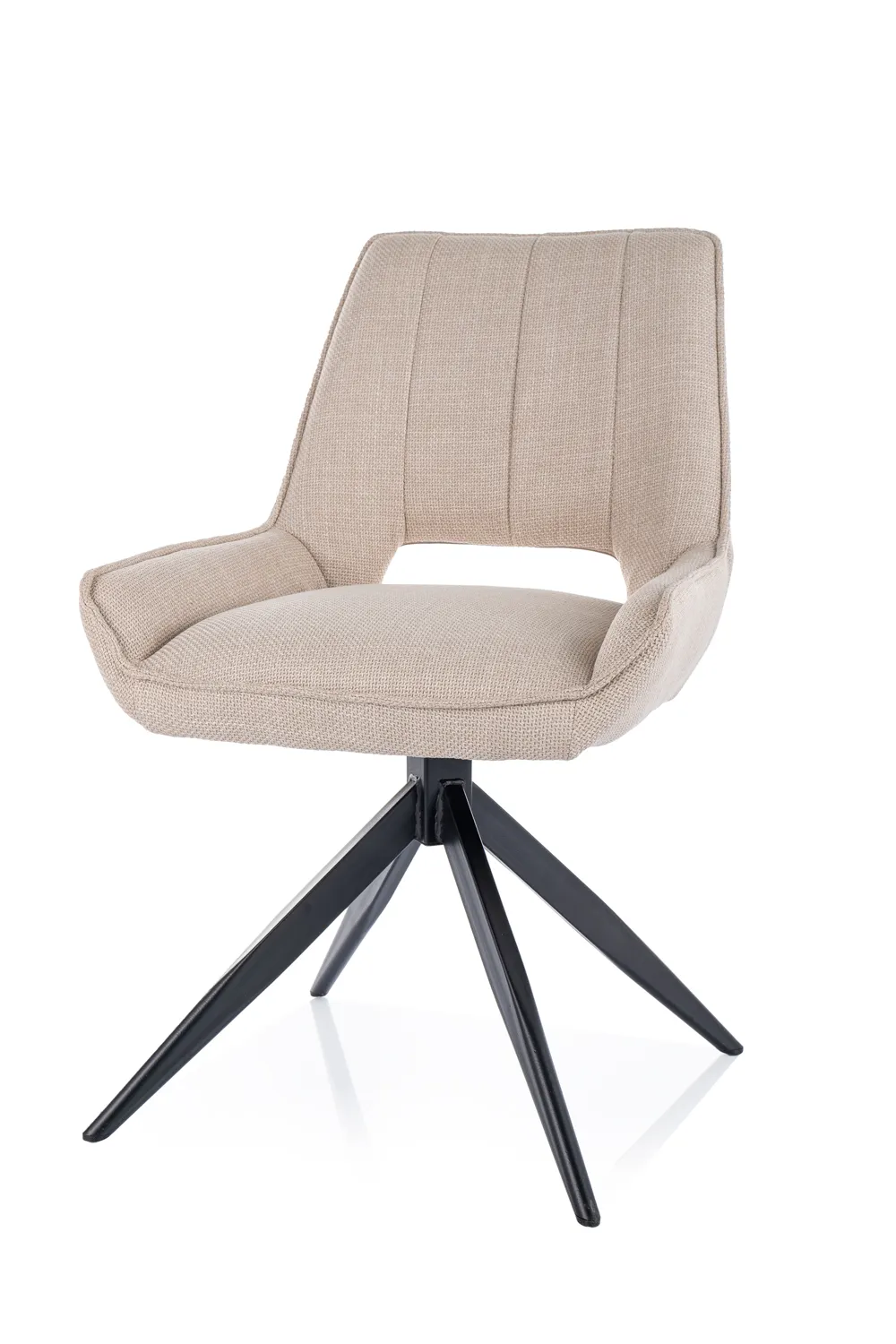 KRZESŁO TELLO BJORN CZARNY STELAŻ/ JASNY BEŻ 24 KRZESŁO TELLO BJORN CZARNY STELAŻ/ JASNY BEŻ 24