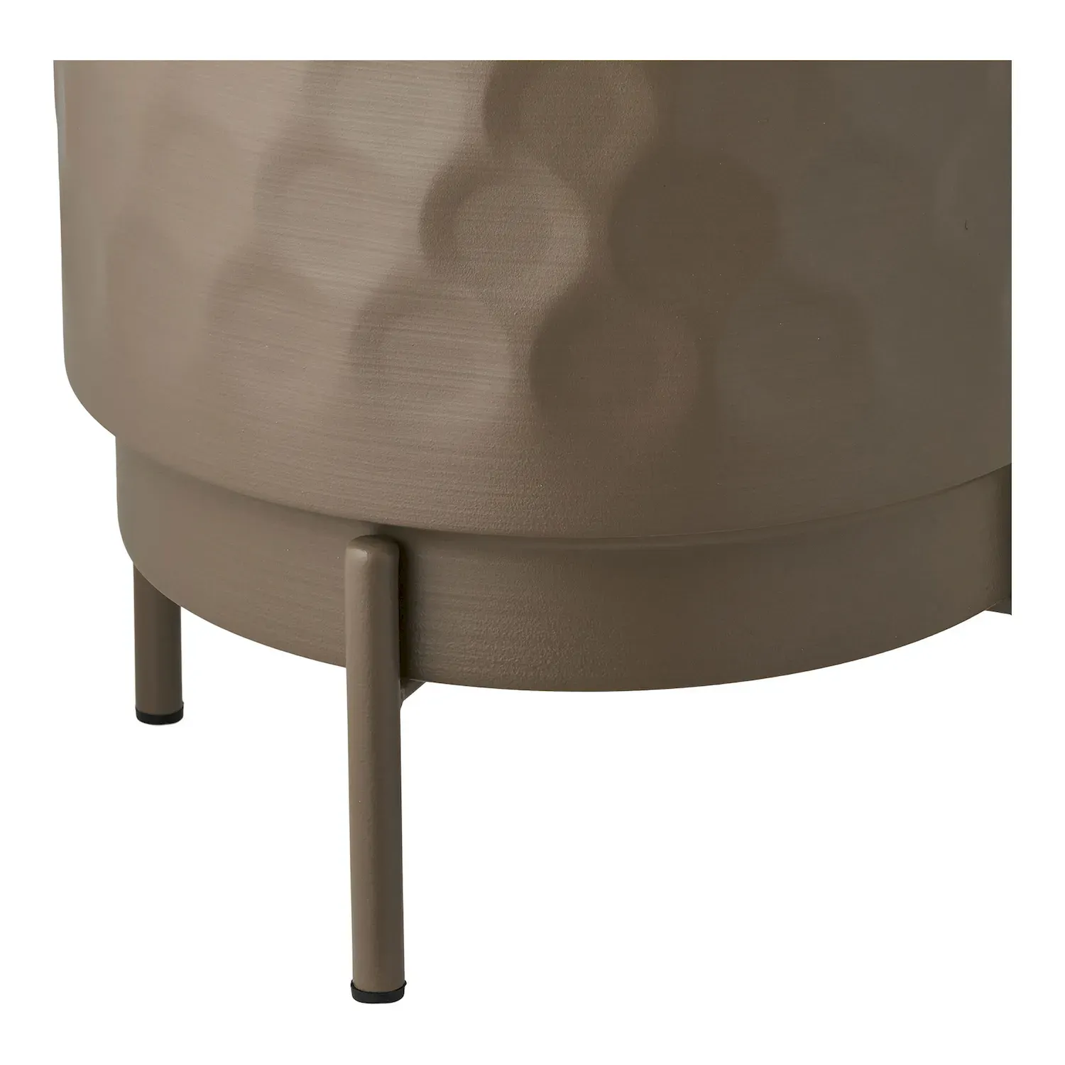 Doniczka stalowa FLOWERPOT 26x19,5 cm brązowa - 4451301