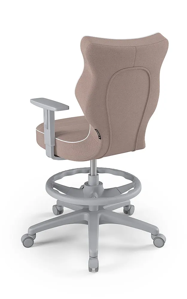 Krzesło młodzieżowe Duo szary Jasmine 08 rozmiar 6 WK+P - CD-D-6-D-E-JS08