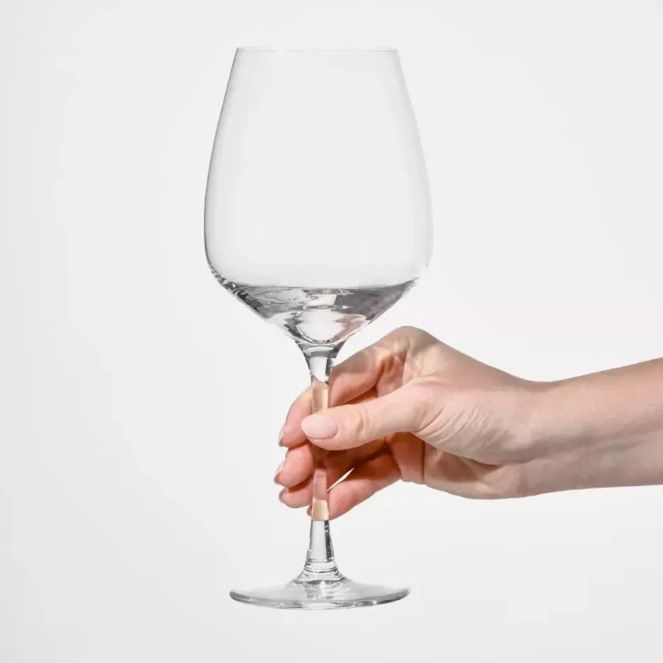 Kieliszki do czerwonego wina DIVINE 580 ml zestaw 6 szt. transparentny — zdjęcie 4