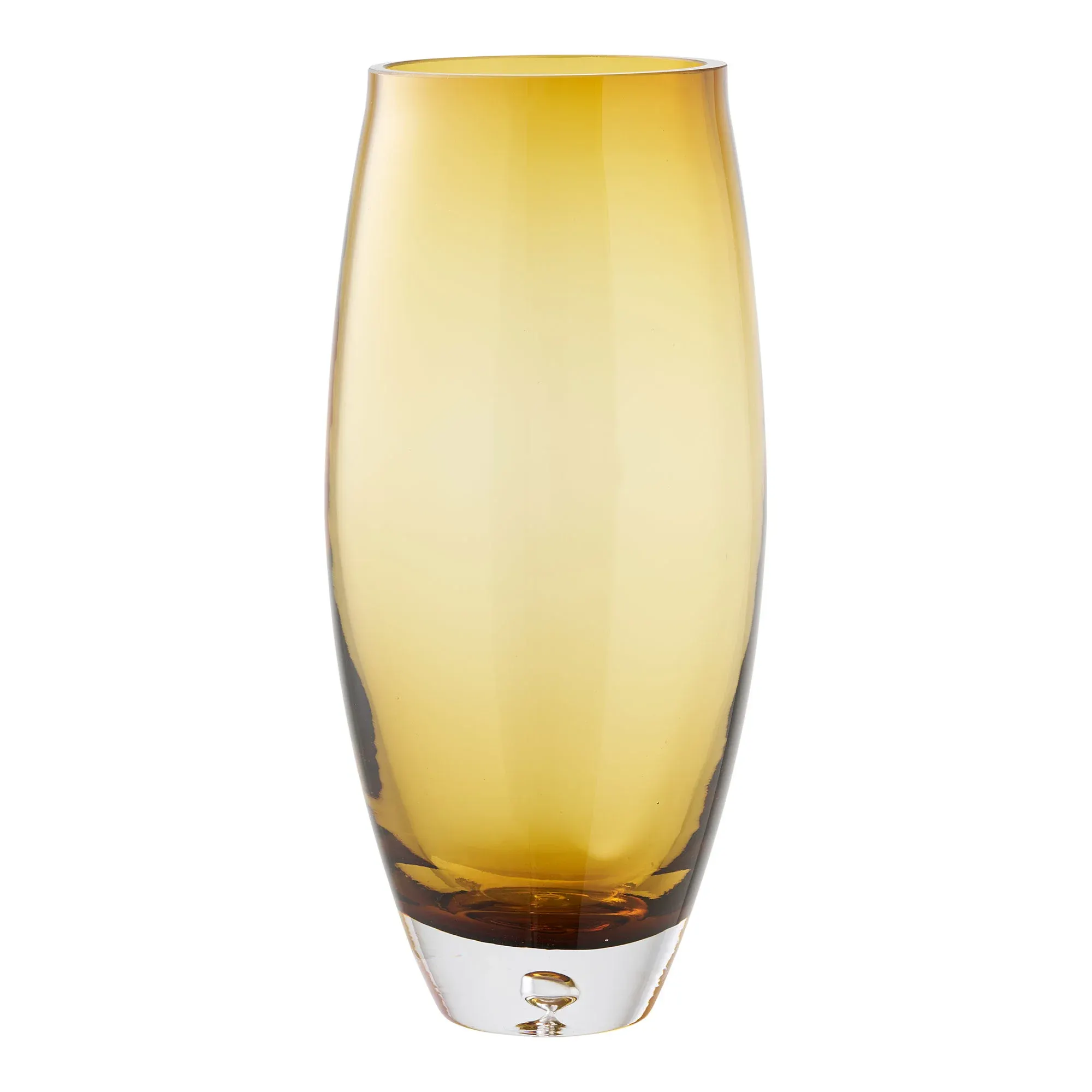 Wazon szklany VASE pomarańczowy