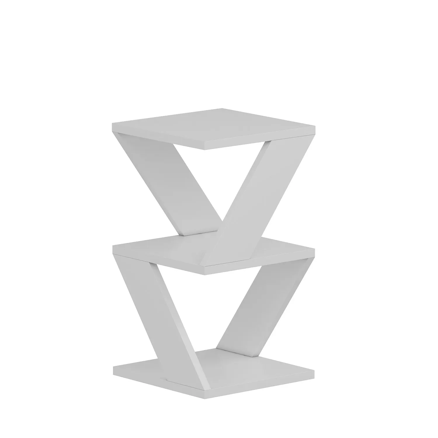 Stolik boczny wielofunkcyjny ALBENI 30x30 biały