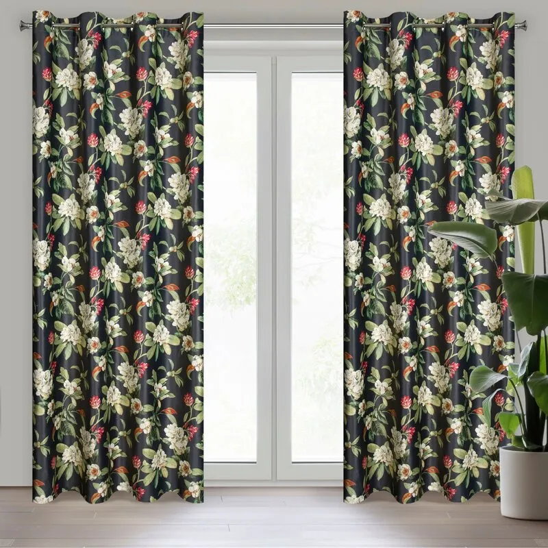 ZASŁONA GOTOWA ALEA 140X250 CM CZARNY ZASŁONA GOTOWA ALEA 140X250 CM CZARNY