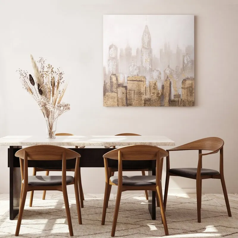 OBRAZ 404 80 X 80 CM BEŻOWY - EU_387583