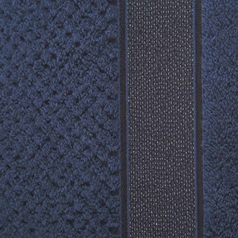 RĘCZNIK MILAN (08) 70 X 140 CM GRANATOWY - EU_367700