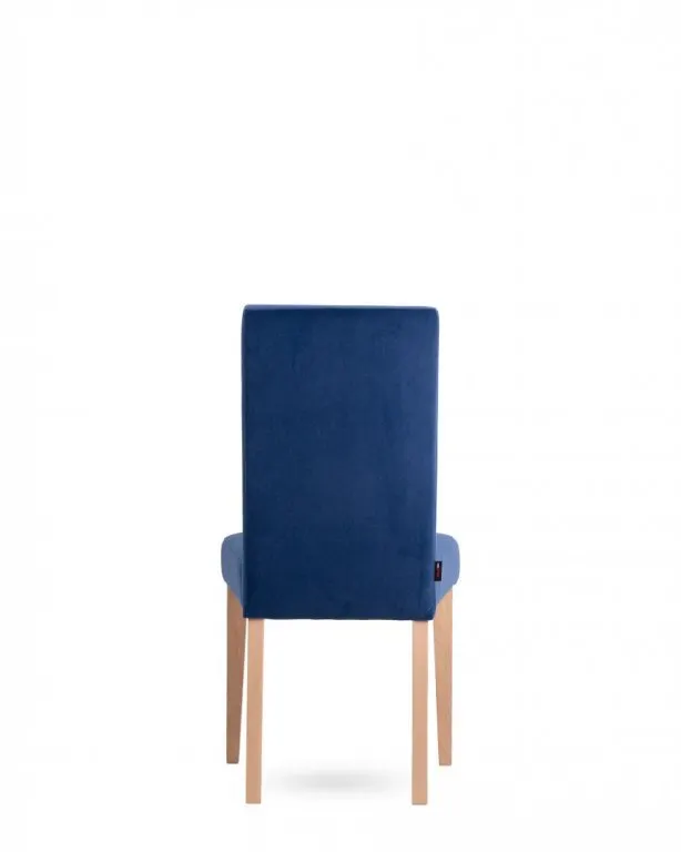 KRZESŁO MODERN O107 Drewno bukowe TK: MATT VELVET 79 GRANAT — zdjęcie 4