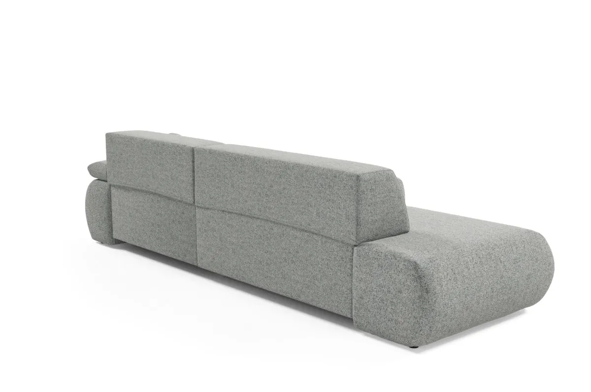 Narożnik rozkładany z pojemnikiem PUENTE 286 cm prawostronny stalowy - PUENTE_NAR_PUENTE92_P