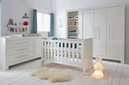 Półka wisząca CALMO 91 cm biała - PIN_021-050-110