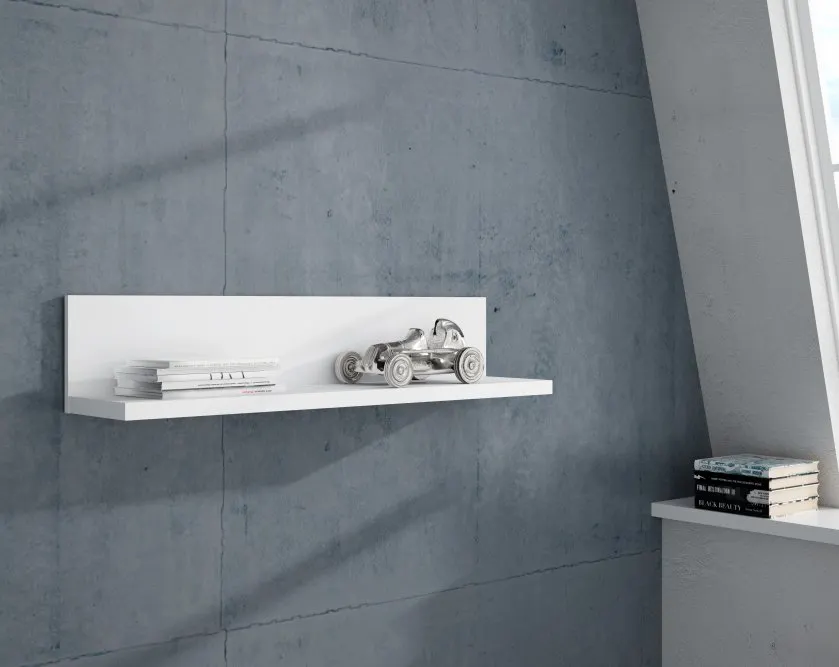 Półka SNOW 110 cm - biała - SNWB01-C50