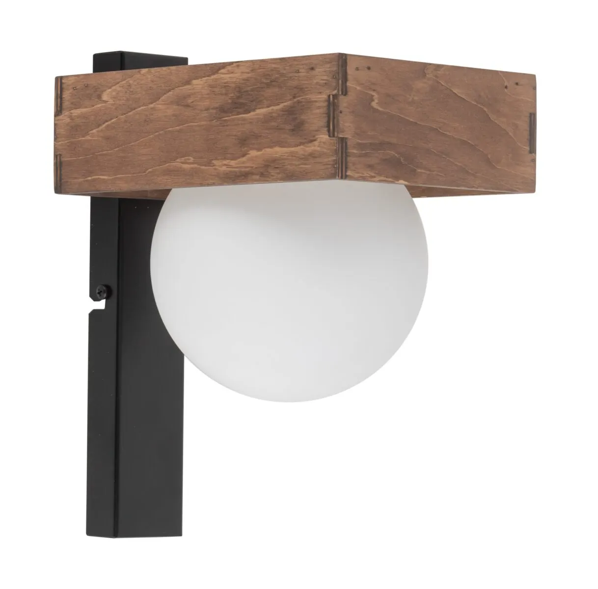 Kinkiet BLOOM 1 brązowo-czarny