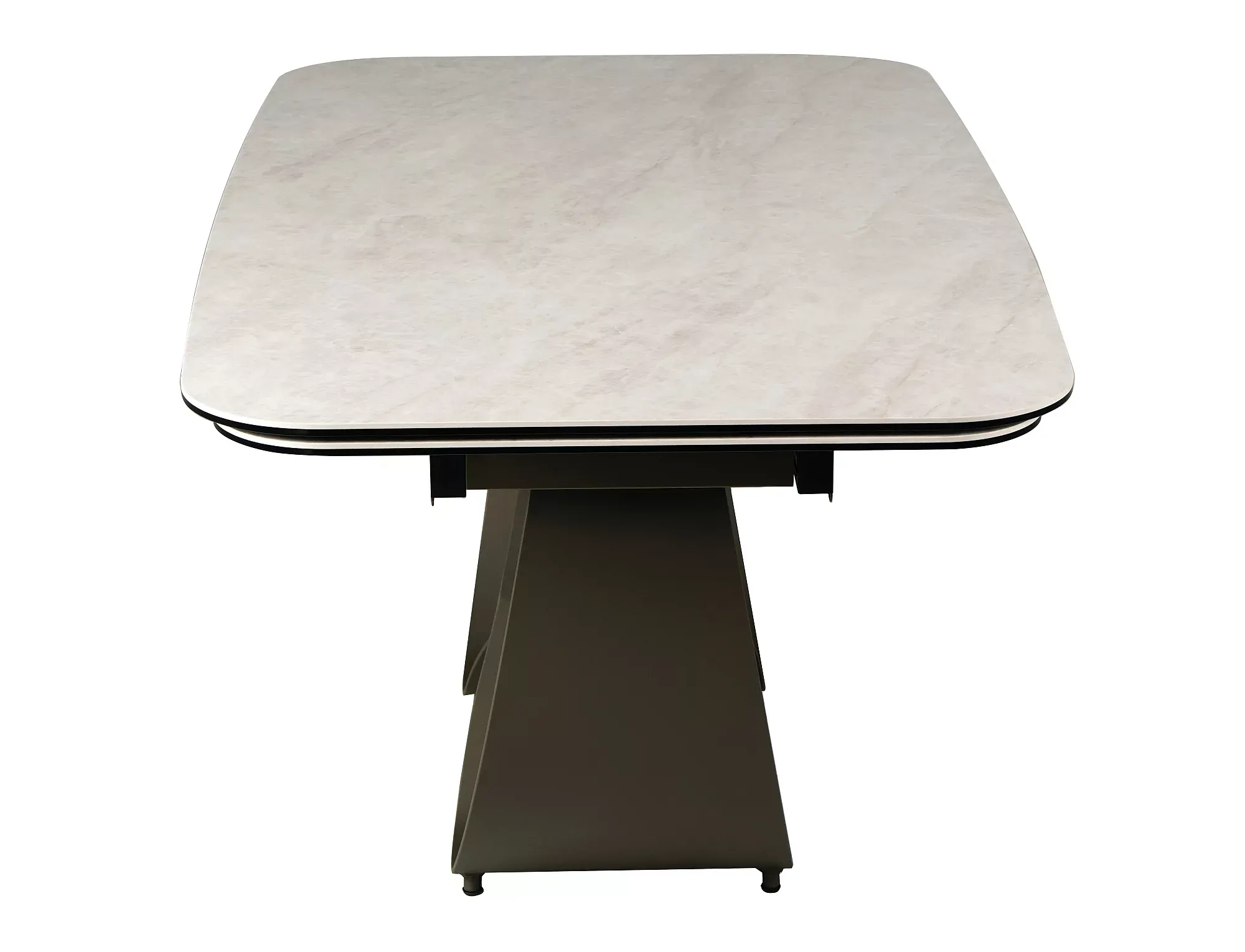 Stół rozkładany INFINITY CERAMIC 160(240)X95 beżowy miedziany — zdjęcie 8