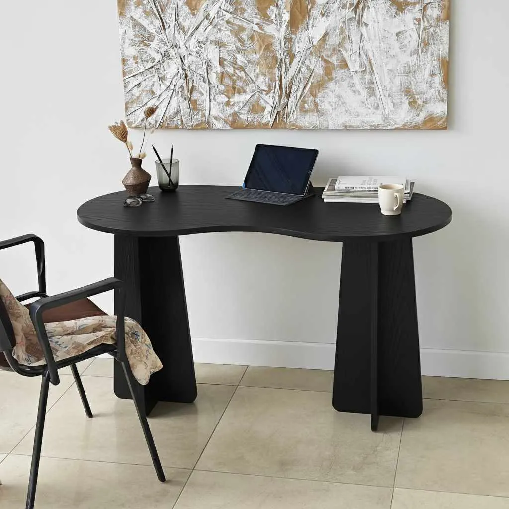 Biurko INFINI 60x120 cm czarne — zdjęcie 6