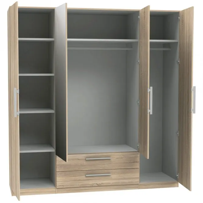 Szafa ubraniowa CADIXO Dąb Sonoma CDXS84S-D30 FORTE - CDXS84S-D30