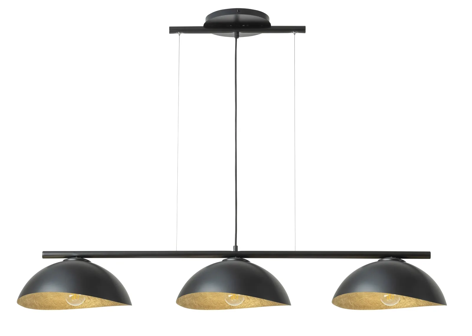 Lampa wisząca SOLAR 3 S czarno-złota