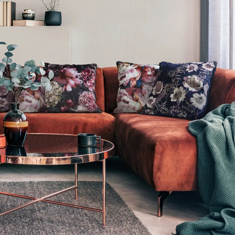 POSZEWKA VELVET 20 45X45 CM SREBRNY - EU_381436