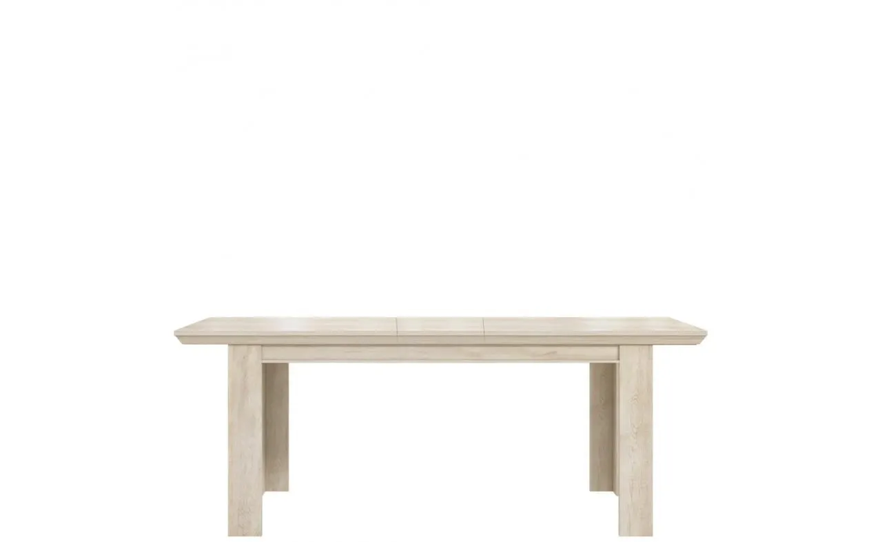 Stół rozkładany KASHMIR 160(205)x90 pinia biała - KSMT40-D43