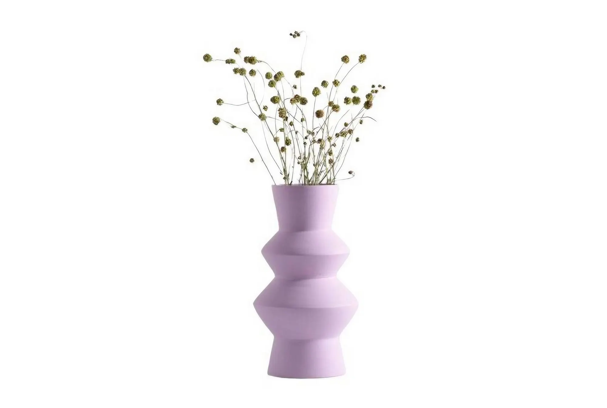 Wazon ceramiczny CY0208 11x11x29 cm liliowy