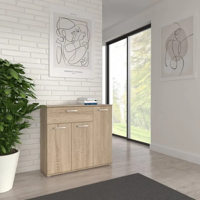 Komoda NIKO Dąb Sonoma NIKK34-D30F FORTE - NIKK34-D30F