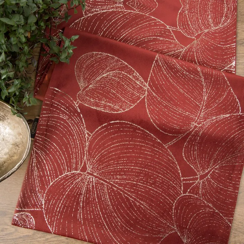 OBRUS BLINK 16 35 X 180 CM CEGLASTY - EU_390039