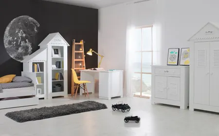 Regał z daszkiem MARSYLIA 183x72 biały