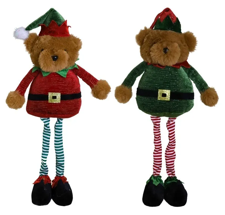 Dekoracja MIŚ STOJĄCY 2 sztuki wielokolorowe Dekoracja MIŚ STOJĄCY 2 sztuki wielokolorowe