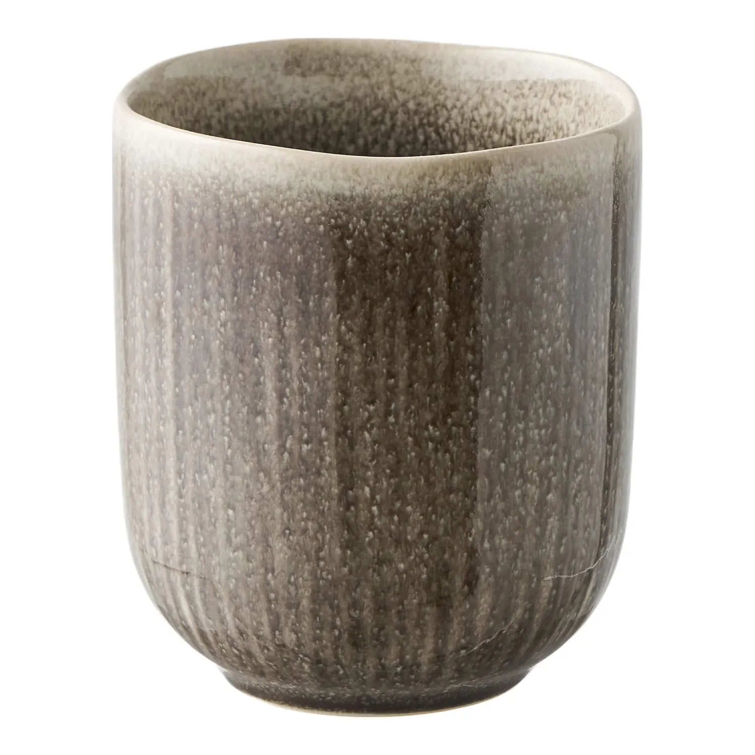 Kubek ceramiczny VIOLA 8x9,5 zestaw 4 szt. poj.360ml szary — zdjęcie 2