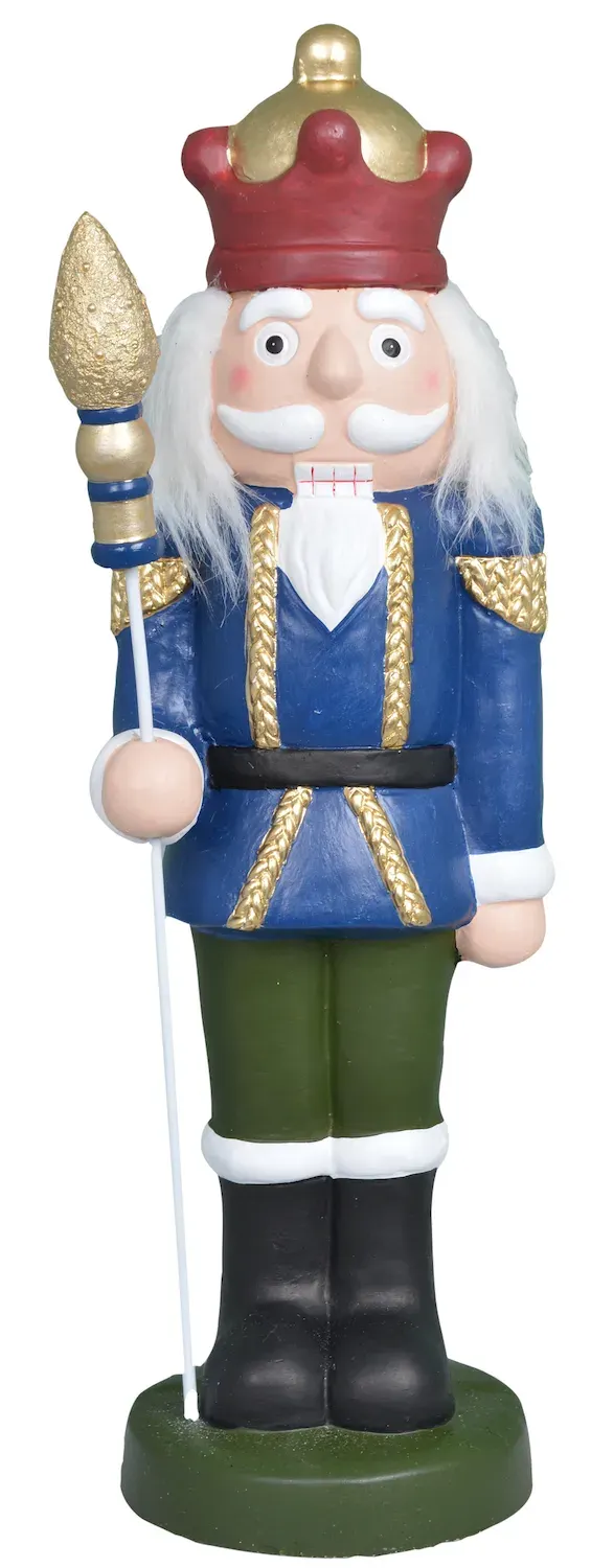 Dziadek do orzechów DO ORZECHÓW duży 3784 niebieski