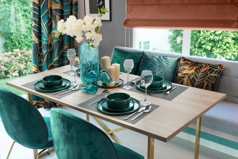 POSZEWKA BLINK 25 45 X 45 CM CIEMNOTURKUSOWY - EU_388709