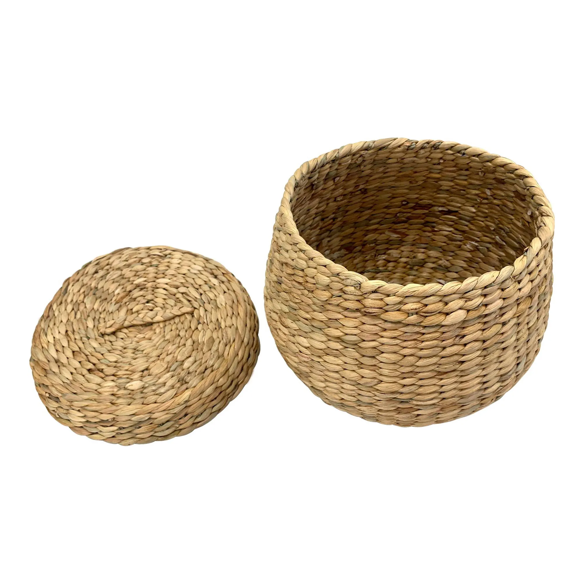 Kosz ARONA hiacynt wodny fi30x26 cm naturalny - 4401565