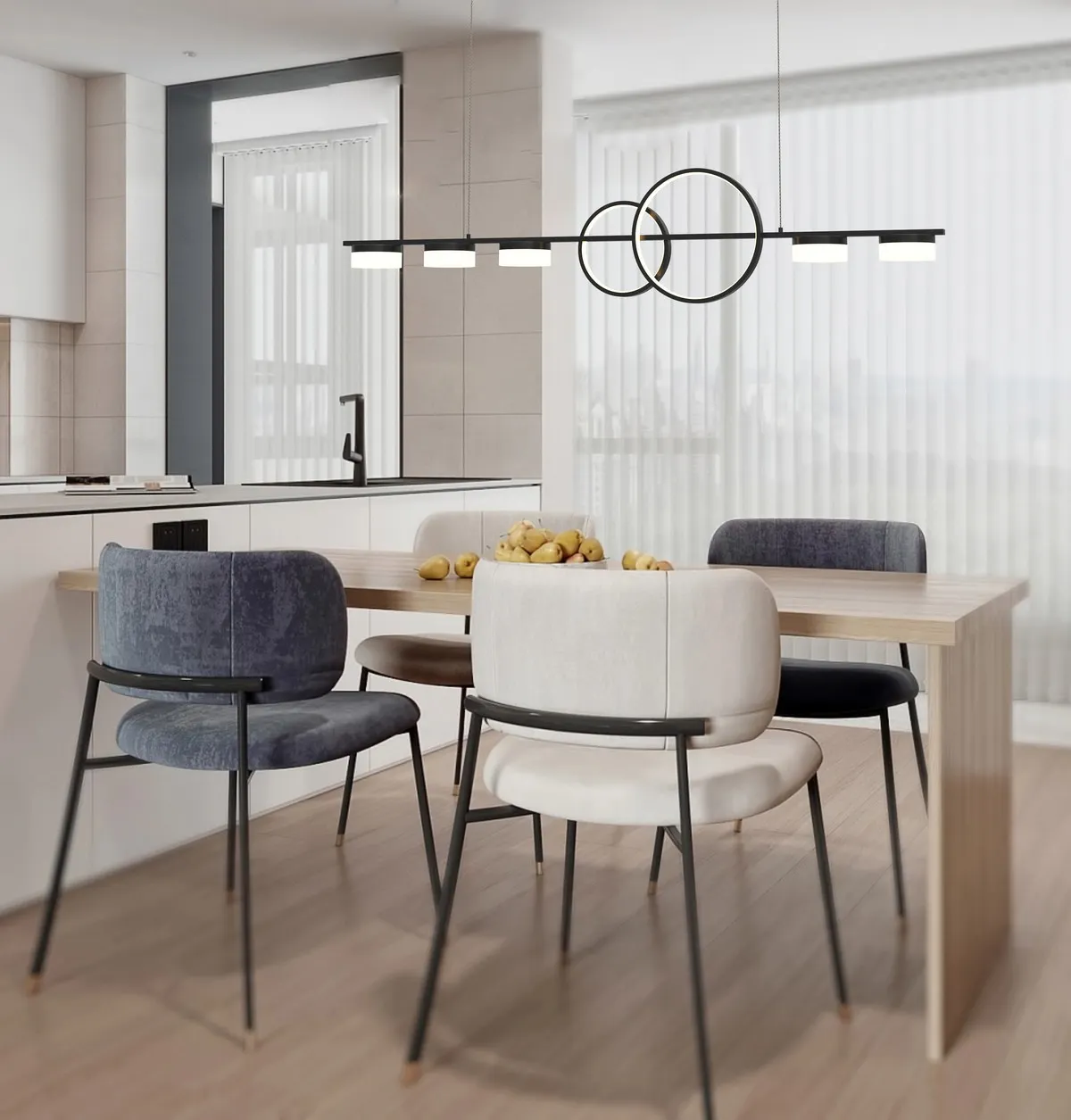 MESSINA - Lampa wisząca siódemka - 7030-702