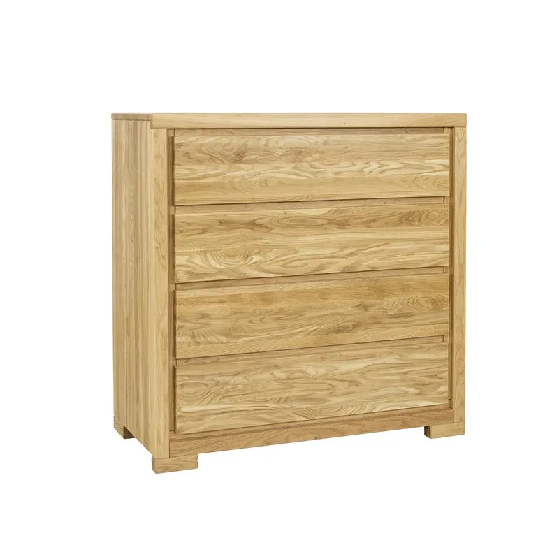 Komoda dębowa KD353 Surowy nielakierowany DREWMAX