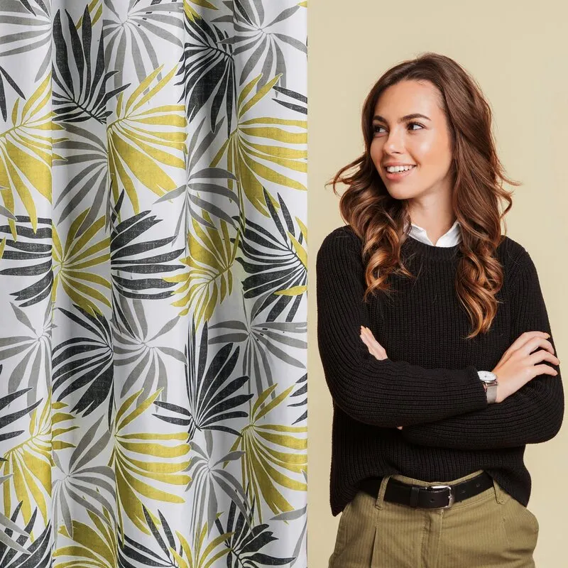 ZASŁONA D91 ELINA 140X250 CM BIAŁY - EU_389846