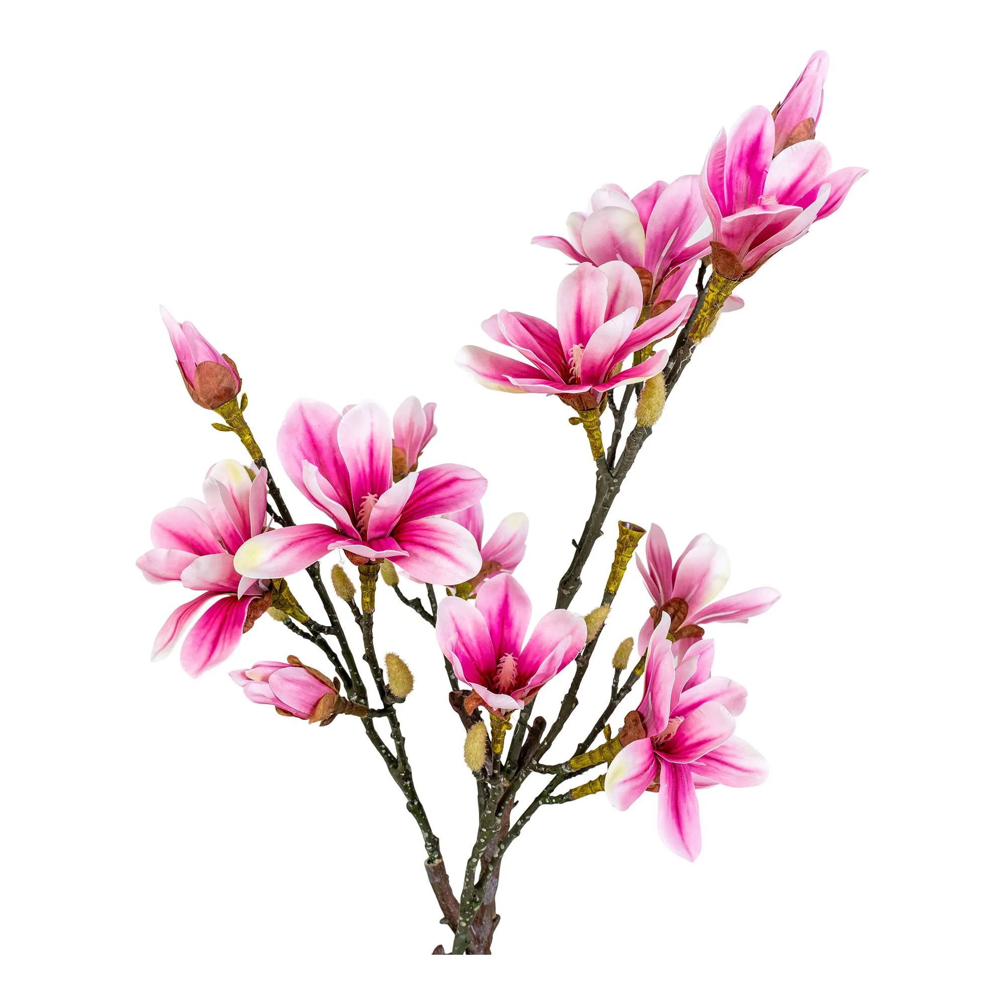 Sztuczna roślina MAGNOLIA wys:74 cm różowa - 9501130