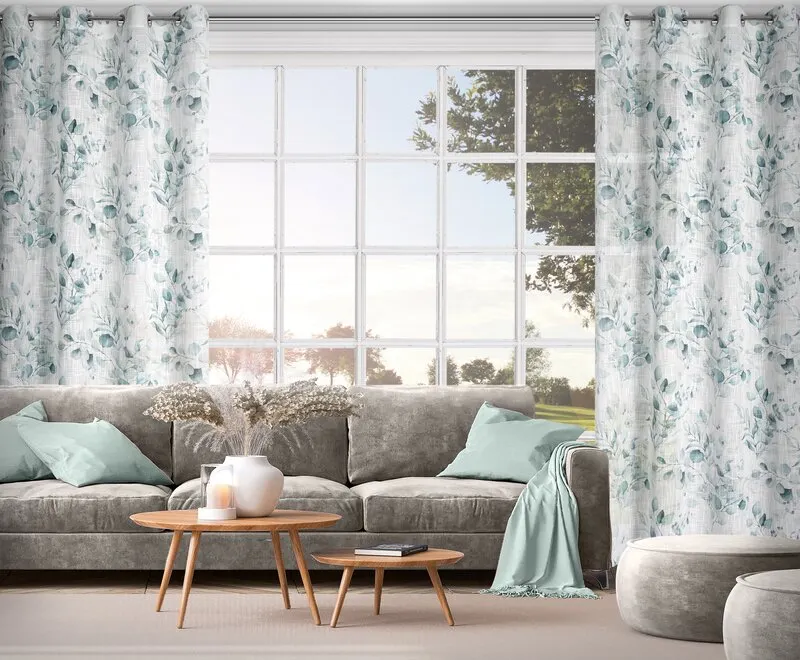 ZASŁONA SENA 140 X 250 CM BIAŁY - EU_452811