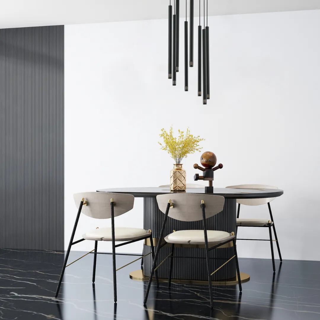 Lampa wisząca SOPEL LASER 8 czarna - SI_33231