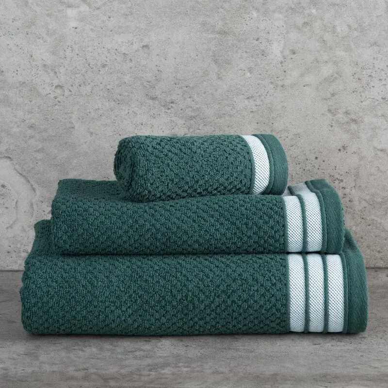 RĘCZNIK MADLEN (07) 50 X 90 CM CIEMNOZIELONY - EU_454923