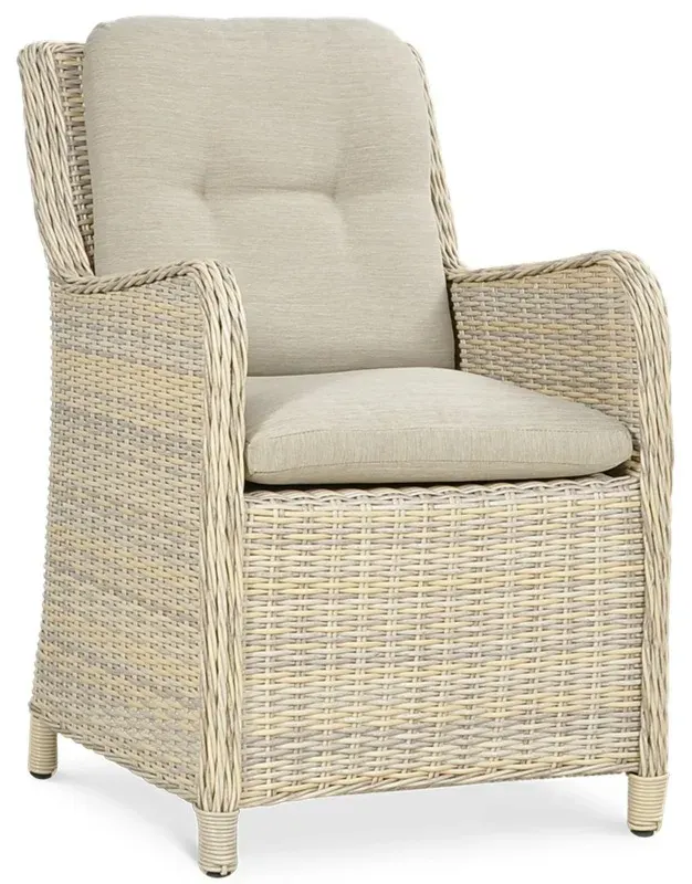 Narożnik ogrodowy modułowy MARYLAND DINING ze stołem technorattan beżowy - FG001679