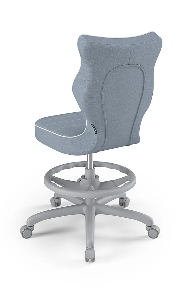 Krzesło młodzieżowe Petit szary Jasmine 06 rozmiar 6 WK+P - NB-A-6-D-A-JS06